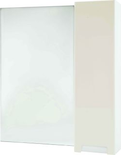 Зеркало-шкаф Bellezza Пегас 80см правый бежевый 00000008054